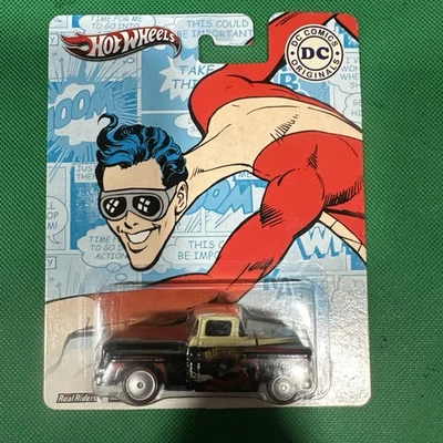 Hot Wheels 56 FLASHSIDER Plastic Man DC Comics Originals Real Riders Metal/Metal - Image 1 of 4