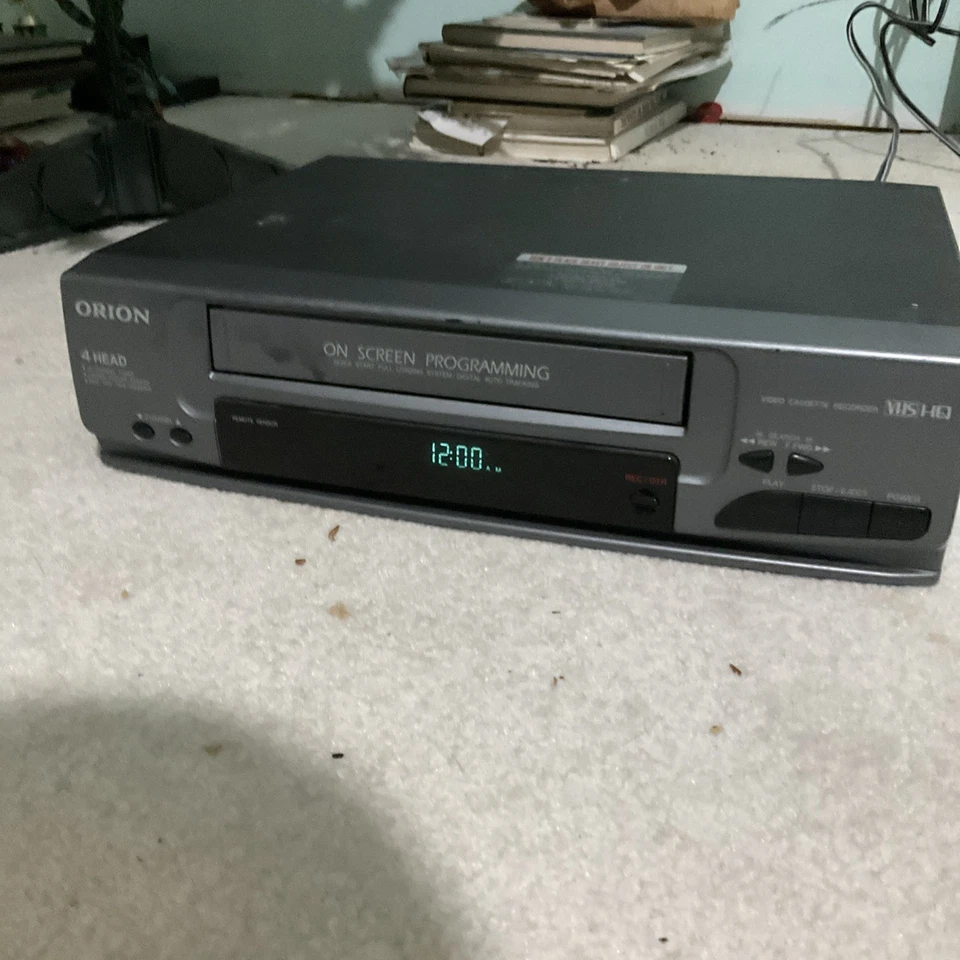 Orion VR0211A VCR VHS Tape Player & Recorder Tested Works - Image 1 of 3