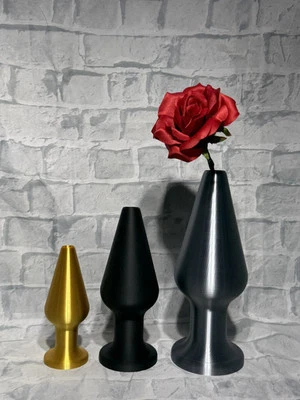 Butt Vase, Plug Vase, Funny Christmas Gag Gift,  Erotic Art - Image 1 of 4