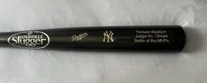 SHOHEI OHTANI AARON JUDGE BAT 2024 NY YANKEES LA DODGERS MLB BASEBALL LIMITED ED - Picture 1 of 8
