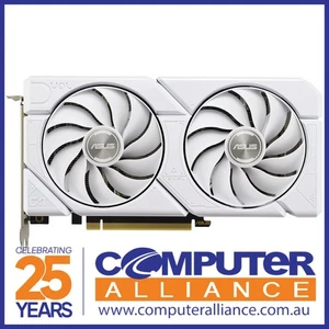 ASUS Dual GeForce RTX 4070 EVO White OC Edition 12GB GDDR6X - Picture 1 of 3