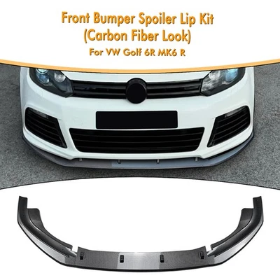 Kit de carrocería de alerón delantero para Volkswagen VW Golf 6 MK6 R 2010-2013 2011 Foto 1 de 4