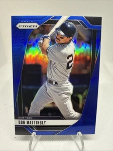 2025 Panini Prizm Baseball #111 Don Mattingly Blue Prizm /199 Yankees - Picture 1 of 2