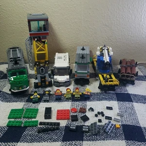 Lego City 60198 Güterzug Fahrzeuge Minifiguren Stck. unvollständig nicht mehr im Handel erhältlich 2018 - Bild 1 von 24