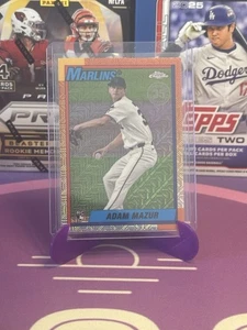 Topps Chrome 2025 Adam Mazur Miami Marlins 35th Anniversary RC - Bild 1 von 1