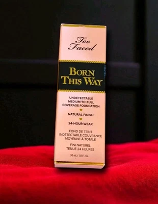 New Too Faced "Born This Way" Medium-Full Coverage Foundation TIRAMISU Oil Free - Image 1 of 4