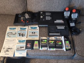 Coleco ColecoVision Console System Bundle, Expansion Module, Controllers, Games