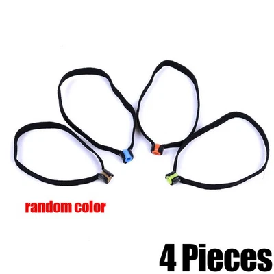 Random Color Fly Fishing Tippet Spool Tenders 4 Pieces Elasticity Line Tenders - Image 1 of 4