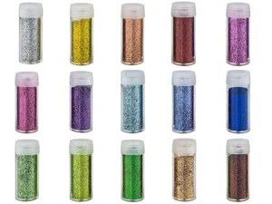 Glitzerpulver Glitter Glimmer Glitzer 10gr in Streudose zum Basteln, Dekorieren - Bild 1 von 16