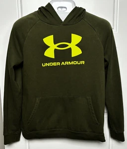 Under Armour Rival Fleece Coldgear Loose Fit Big Logo Youth Hoodie- Youth XL - Picture 1 of 5
