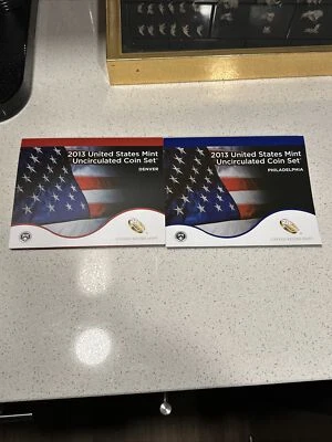 2013 United States Mint Uncirculated Coin Set - Philadelphia & Denver - Image 1 of 4