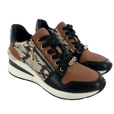 Aldo Adwiwiax Python Women’s Shoes Size 6 Wedge Tennis Shoe Sneakers New NO BOX - Image 1 of 4