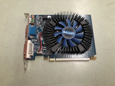 Galaxy GeForce GT430 1GB DDR3 128 bit Computer Gaming Video Card 43GGS8HX3SPZ - Image 1 of 4