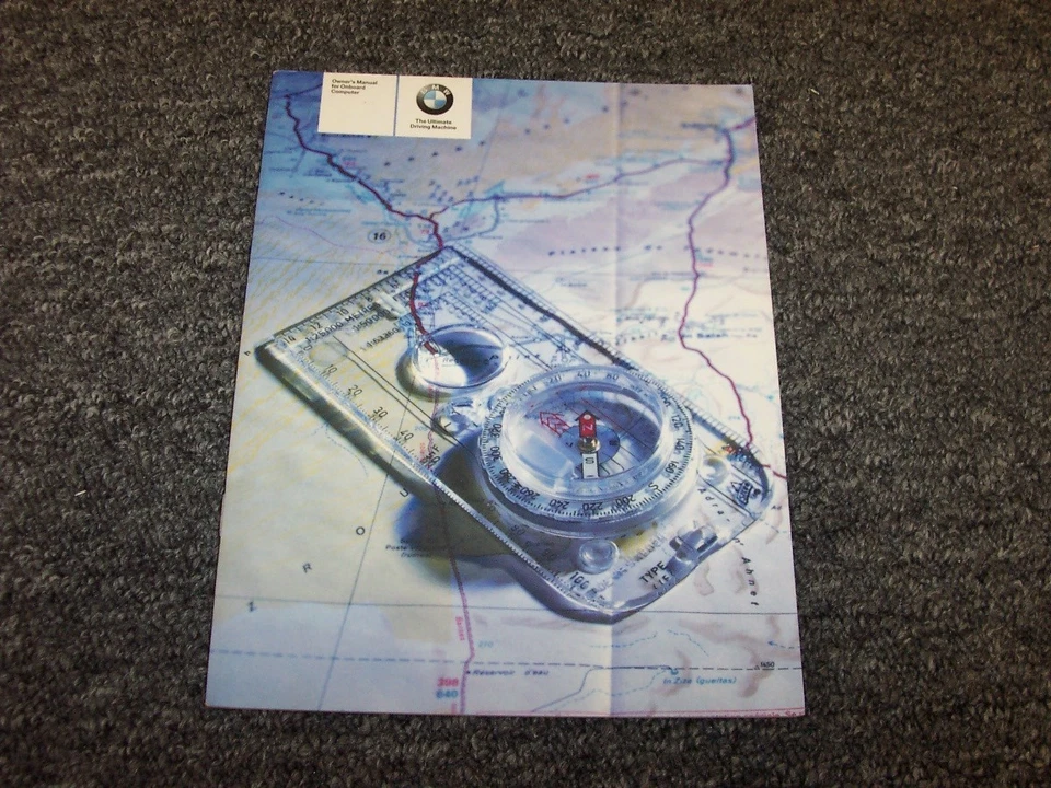 2007-2008 BMW Z4 Navigation System Owner User Manual Roadster Coupe Convertible - Image 1 of 1