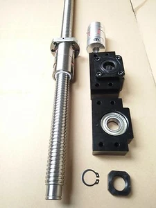 2 pcs Anti-backlashed DFU2005-2500mm Dual Ballscrew&BF15/BK15&8*12mm Coupling - Picture 1 of 5