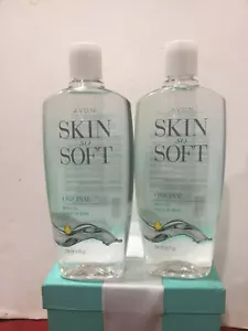 2 Avon Skin So Soft Bonus-Size (25 Oz each) Original Bath Oil - Picture 1 of 5