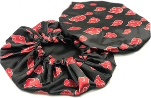 Silky Hair Designer Bonnet Red Cloud Akatsuki Inspired Bonnet for Hair - Picture 1 of 1