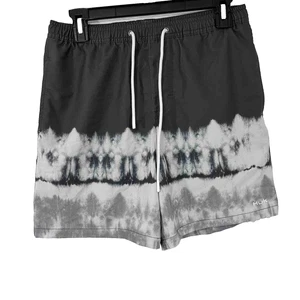 Huk Short Fishing Ombre Swim Mens Small Volley Mesh Lined Drawstring Tie Dye - Bild 1 von 7