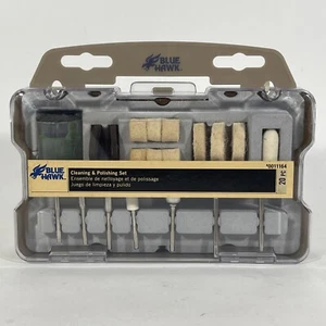 Dremel Compatible Blue Hawk (Lowes) 20 Piece Cleaning / Polishing Set. New - Imagen 1 de 6