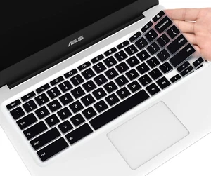 Keyboard Cover for ASUS Chromebook CX1 14", Chromebook Flip C434 2 in 1, ASUS C3 - Picture 1 of 12