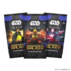 Star Wars Unlimited Shadows of the Galaxy BOOSTER PACK (1 Sealed Pack) - Bild 1 von 1