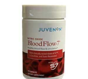 Juvenon Nitric Oxide Blood Flow 7 Circulation 90 cap