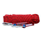 10mm Climbing Rope for Adults with Double Hook   for Rock Climbing T8W2