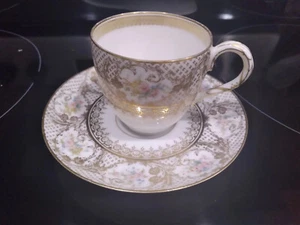 Rare!Stunning Floral Limoges France C.Ahrenfeldt Demi tasse cup free Shipping - Picture 1 of 7