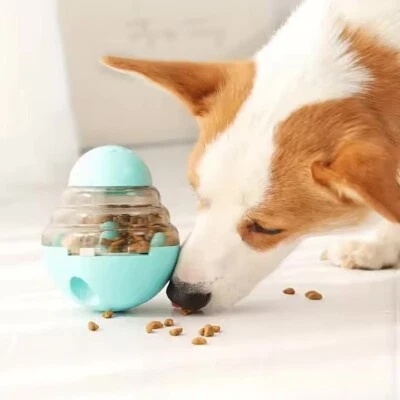 Petmotion Interactive Treat Dispensing Tumbler Toy – Red or Blue - Image 1 of 4