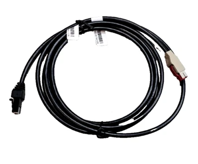 NCR 497-0508477 POS Cash Register Power Control Cable 3m 2x4 Latch N POS2 USB+PW - Image 1 of 4