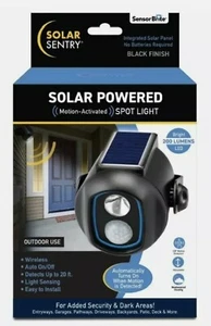 Solar Wireless Security Light Motion Sensor Sensor Sentry Solar Outdoor New - Picture 1 of 4