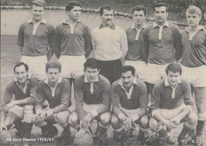 FOOTBALL CP EQUIPE DE SAINT ETIENNE 1962/63 - Picture 1 of 1
