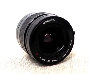 MINOLTA AF Zoom 35-80mm 4.0-5.6 zoom Lens for MINOLTA SONY ALPHA A DSLR fit - Picture 1 of 4
