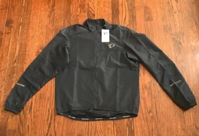 New Mens Pearl Izumi Black Long Sleeve Lightweight Bicycling Jacket X-Small - Image 1 of 4