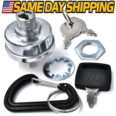 HD SWITCH Ignition Switch fits Scag Turf Tiger Cheetah Wildcat Tiger Cat Mowers w/ 3 Keys