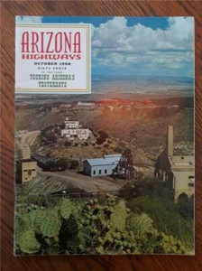 Arizona Highways Magazine – October 1968 – Livestock, Rustic Villages - NICE - Picture 1 of 1