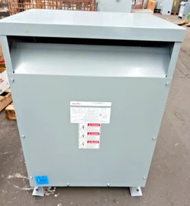 FPE 45 KVA 3 PHASE STEP UP TRANSFORMER 208 DELTA PRIMARY 480Y/277 V DELTA SEC - Picture 1 of 10