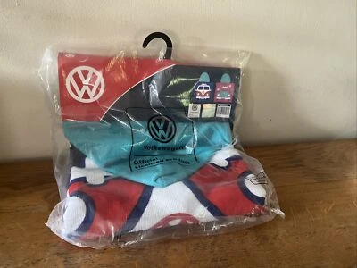 Volkswagen Official Towel Poncho Kids Beach / Bath Towel Camper * Age 3-6 * - Image 1 of 4