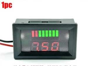 1Pcs Charge Level Indicator 6V Lead-Acid Battery Voltmeter Red Colour With pb - Picture 1 of 2