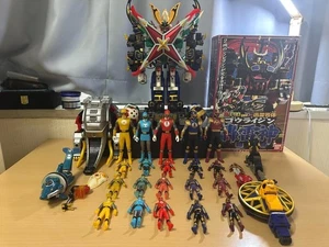 Power Rangers Ninja Storm Hurricaneger DX Goraijin Tenkujin etc Megazord Set - Bild 1 von 2
