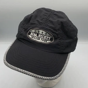 1999 Frozen Four NCAA Hockey sobre hielo Negro Correa Nailon Gorra Gorra Universidad Maine - Imagen 1 de 11