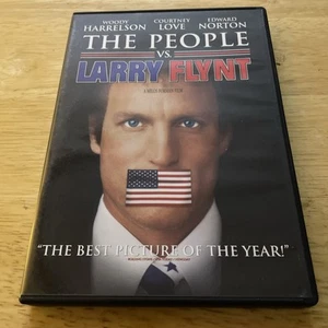 The People Vs. Larry Flynt -DVD 2010 Woody Harrelson Courtney Love Edward Norton - Picture 1 of 5