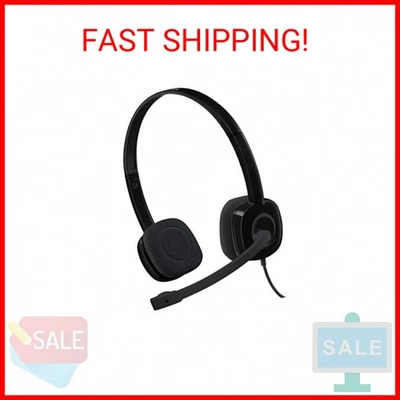 Analog Stereo Headset with Rotating Noise-Cancel Technology - Image 1 of 2