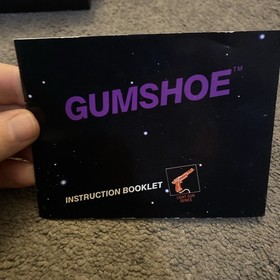 Nintendo NES Instruction Manual Gumshoe