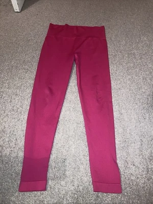 Women’s Pink Work Out Leggings Size 12-14 - Image 1 of 2