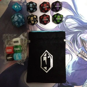 Magic the Gathering Final Fantasy Dice Set D20 D8 D6 MTG Limited Japan - Picture 1 of 8