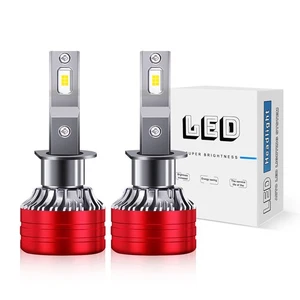 Kit de conversión de bombillas de faros LED 6000K H1 haz alto bajo blanco súper brillante 2X - Imagen 1 de 8