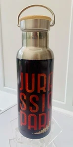 JURASSIC PARK Water Bottle Steel Lid Insulated T Rex Skelton Universal & Amblin - Bild 1 von 14