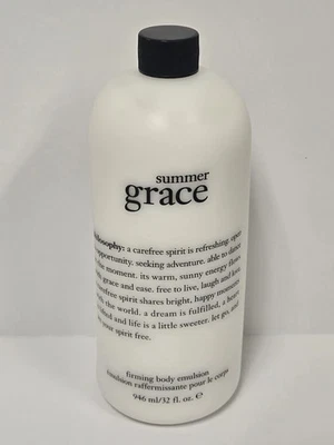 Philosophy SUMMER GRACE Firming Body Emulsion 32 oz NO SEAL / NO PUMP - Image 1 of 2