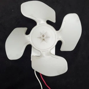 Refrigerator Condenser Fan Motor W11578915 w/ Blade W11458267 Used Tested - Picture 1 of 5